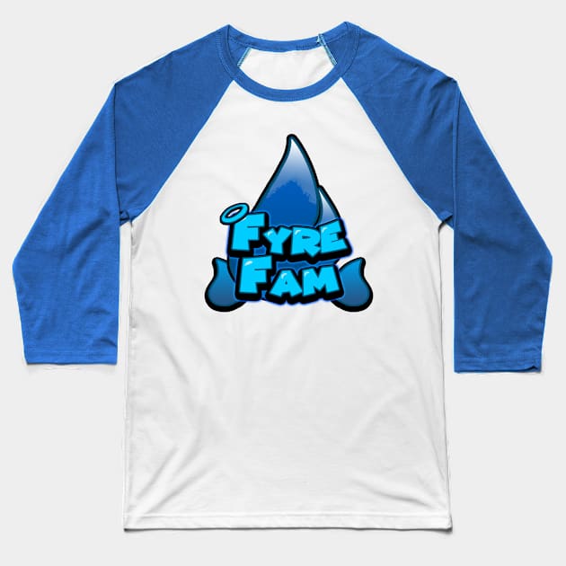 FyreFam 3 Baseball T-Shirt by Ainjelfyre